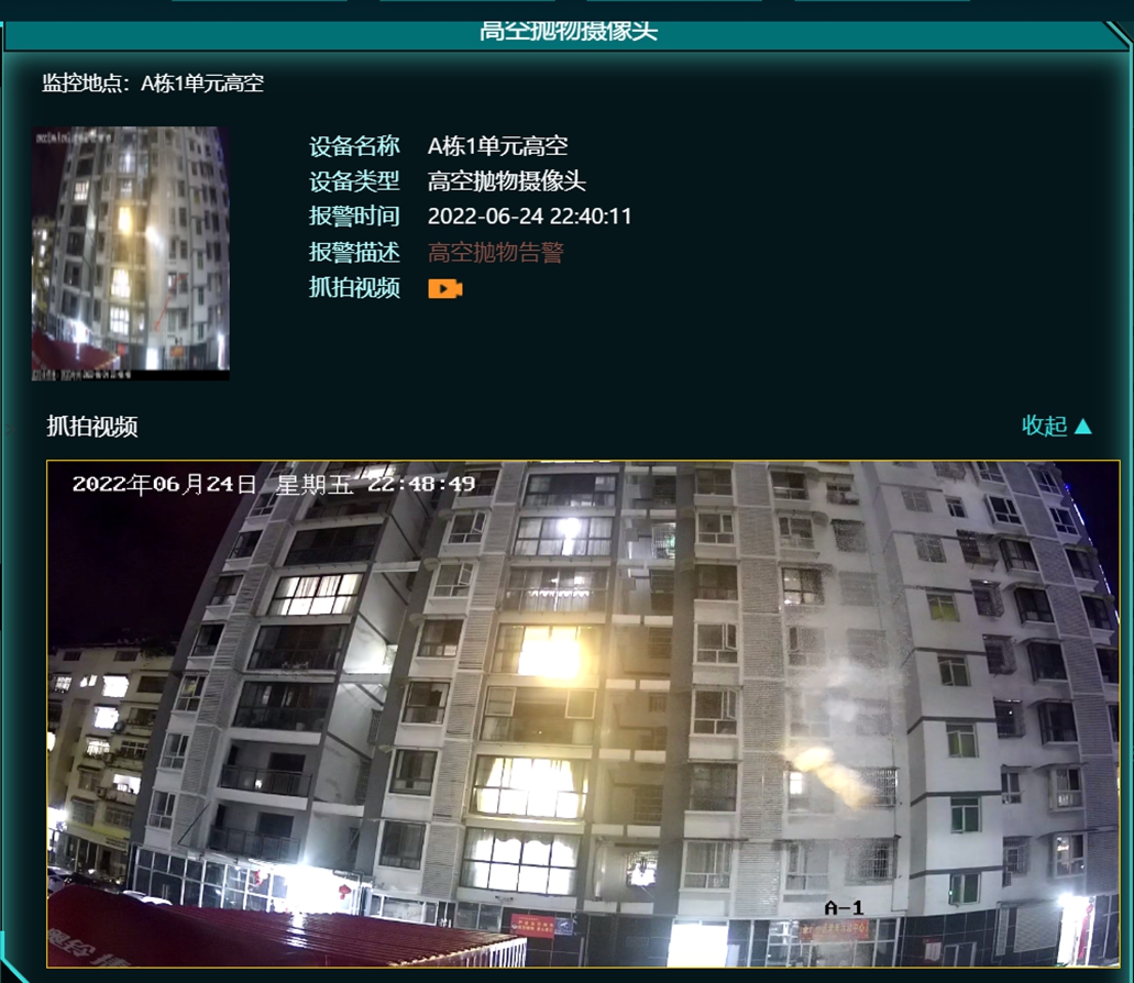 高空拋物智能監(jiān)控系統(tǒng)