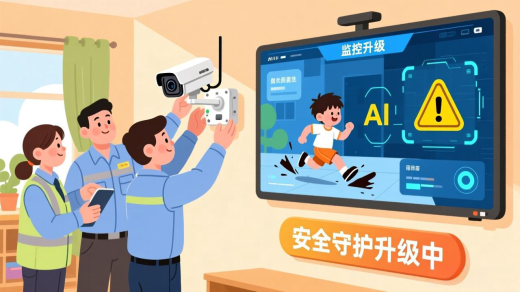 幼兒園監控升級智能安防預警系統實施步驟
